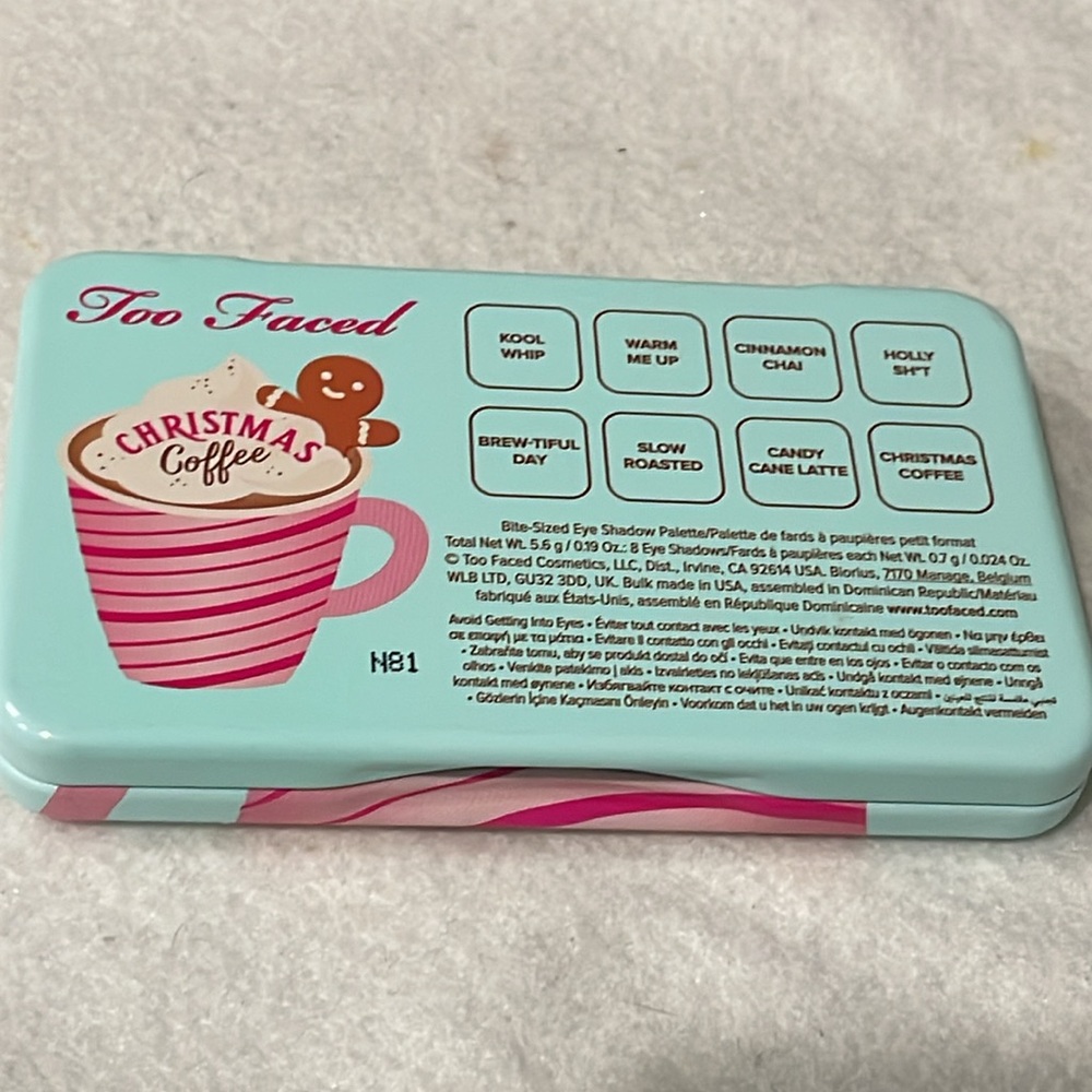 Too Faced Christmas Coffee Eyeshadow Palette - Picture 8 of 9